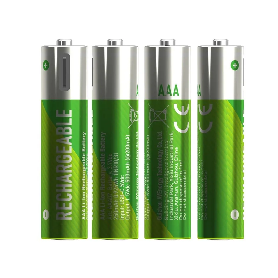 Lithium Aaa Rechargeable